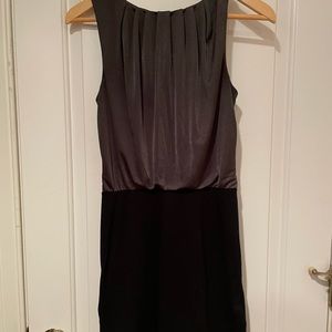 Black and gray EXPRESS dress